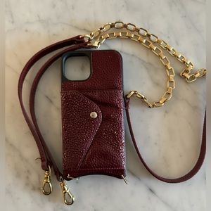 Bandolier Lena iPhone 13 case and strap crossbody